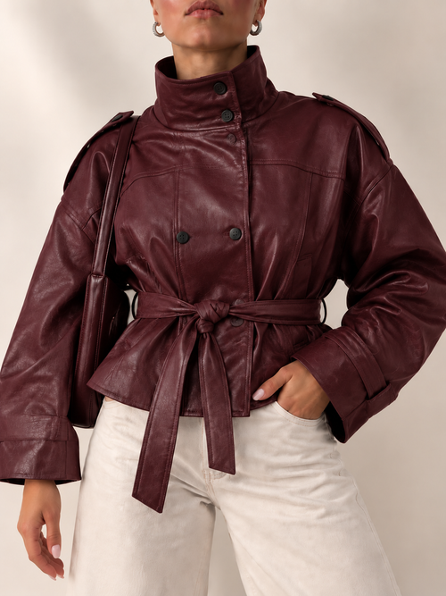 Chaqueta Cuello Alto